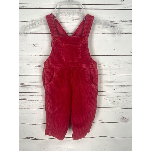 Hanna Andersson Rare HTF Red Cordory size 80 size 2 - Picture 1 of 9